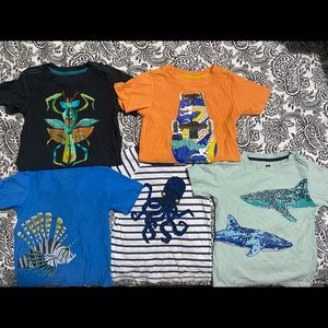 Tea boys size 4 t-shirt bundle!